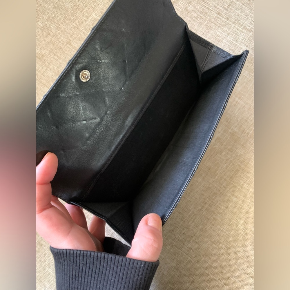 Authentic Black Chanel Wallet - Picture 11 of 12